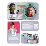 Spiky Cacus Purple Smartwatch 4G Video & Voice Calling GPS Watch