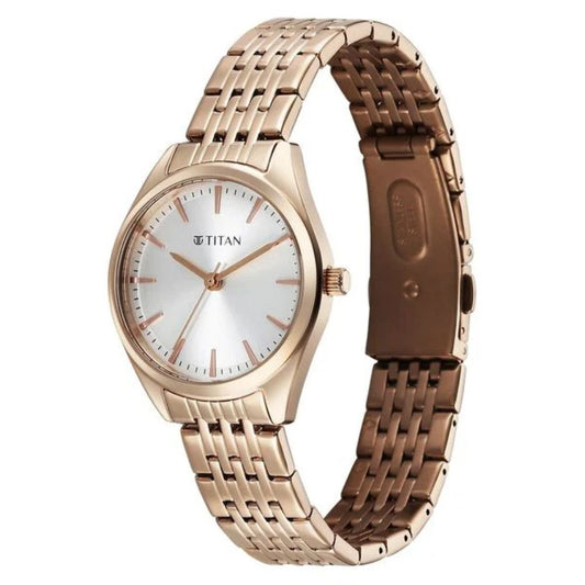 Titan Workmode Silver Women's Watch 95322WM01