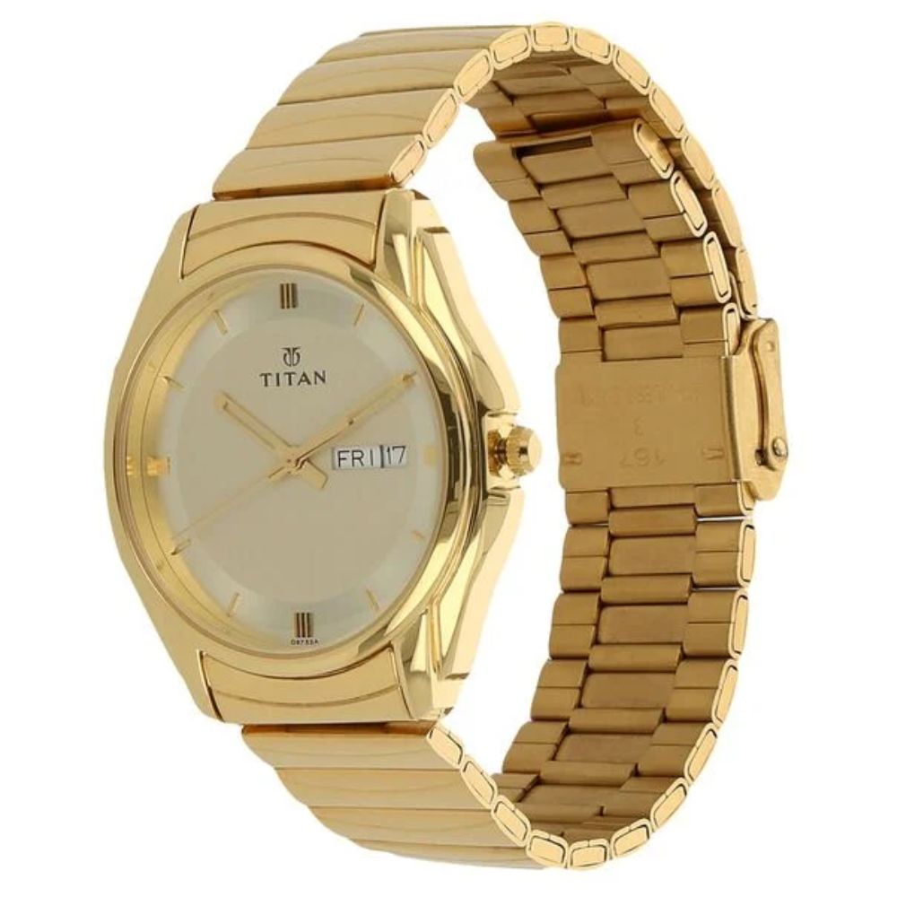 Titan Karishma Gold Men's Watch 1578YM05