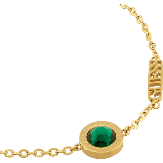 GUESS Steel Gold-Plated Bracelet Jewellery UBB02246YGEML