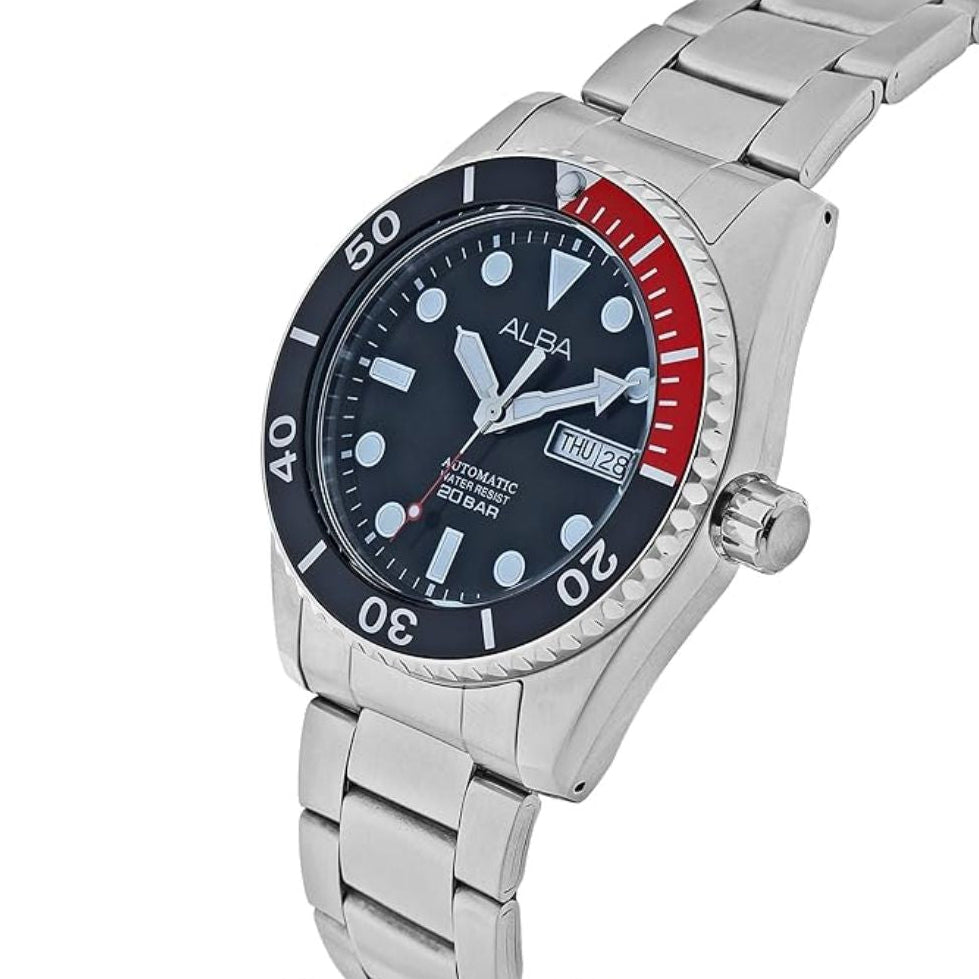 ALBA Automatic Black Dial Men's Watch AL4293X1