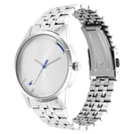Fastrack Stunners Silver Dial Quartz Analog Watch for Guys 3277SM01