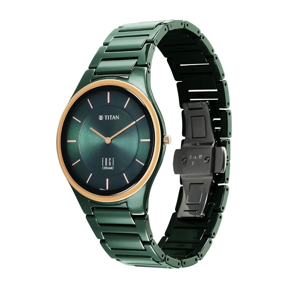 Titan Edge Bicolour Men's Watch 1696KC10