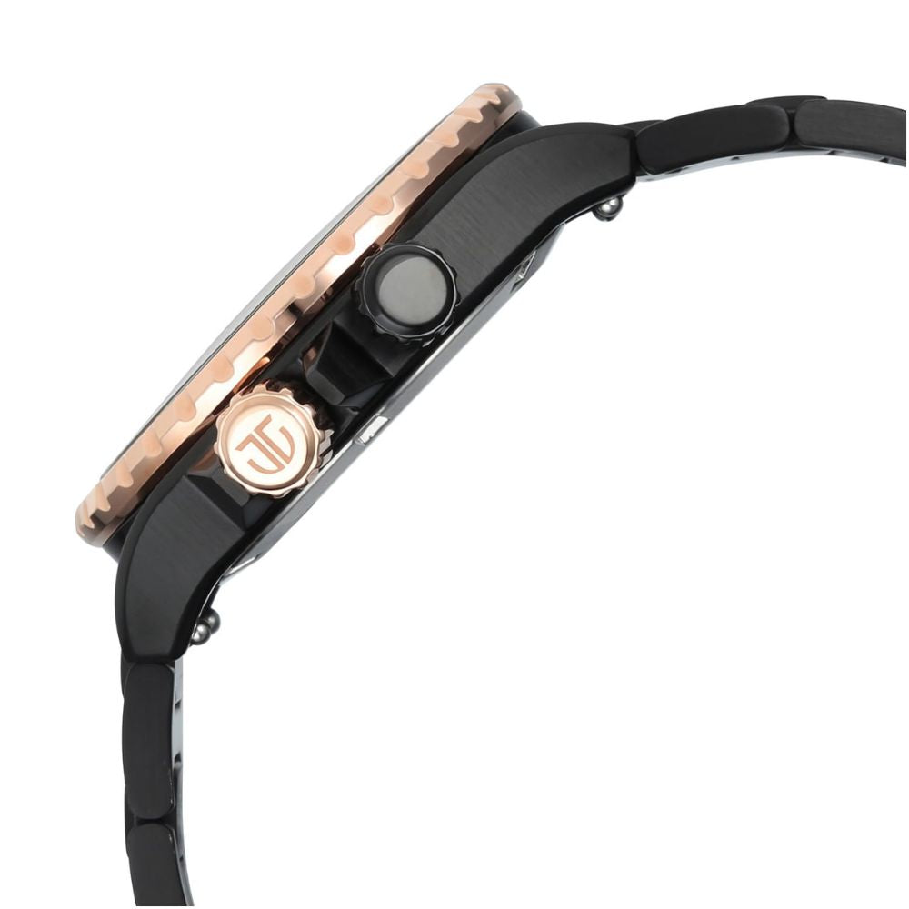 Titan Zero Hour Diver's Black Men's Watch 10068KM02