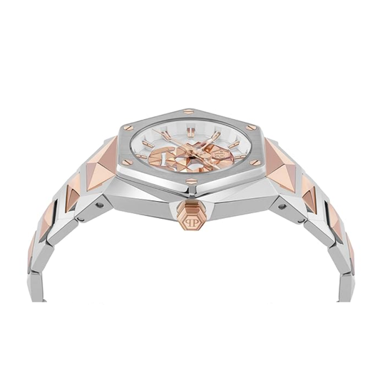 Philipp Plein $Kull Spikes Rose Gold Women's Watch PWADA0624