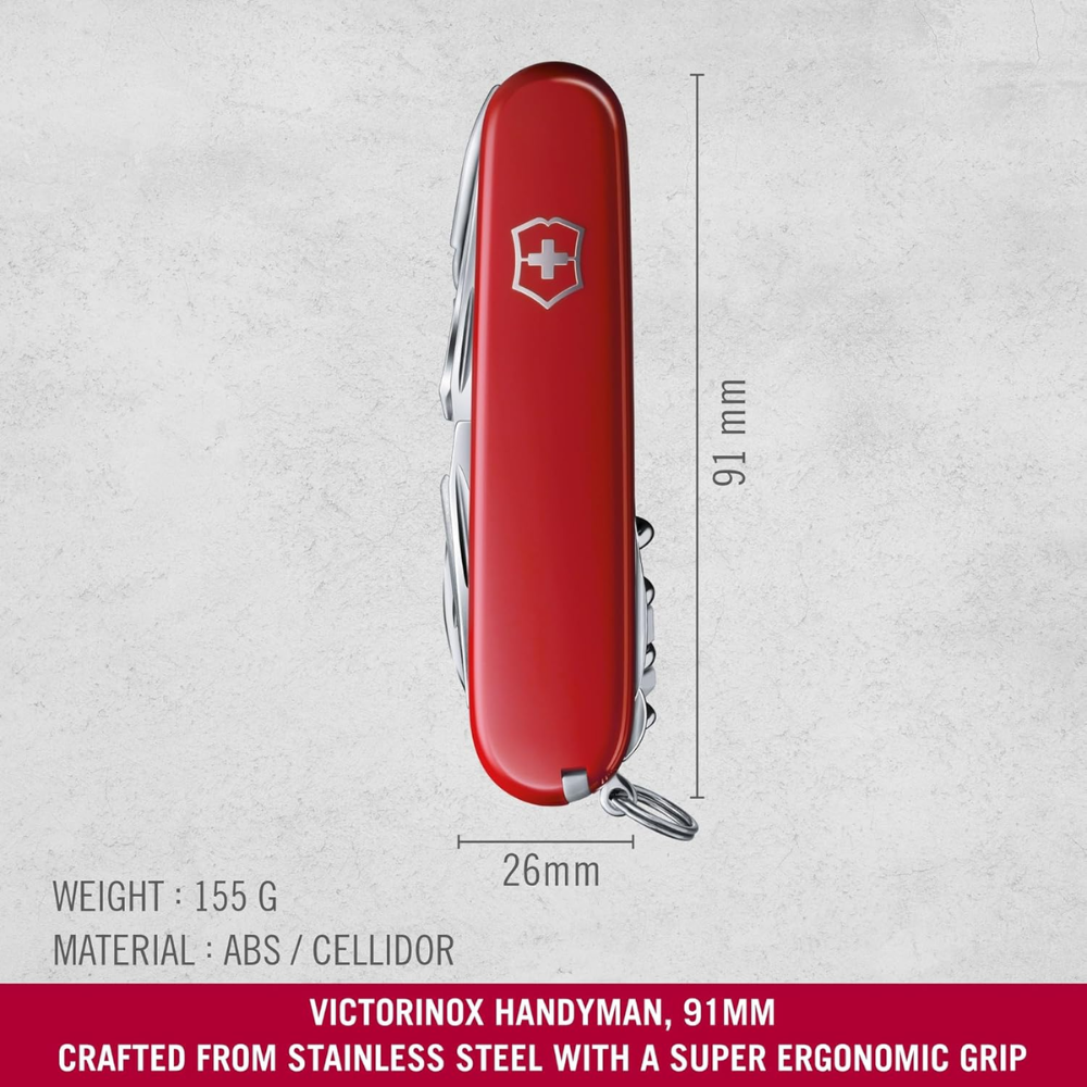 Victorinox Handyman Red Multi-Utility Tool 1.3773