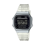Casio Transparent Resin Strap Watch for A168XES-1B | 10652032
