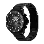 Emporio Armani World Explorer Men's Black Dial Chronograph Ceramic Watch AR70010