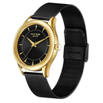 Poze by Sonata Quartz Black Dial Men's Watch SP70020KM02