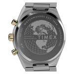 Timex Q Round Gold Dial Analogue Unisex Watch - TW2Y92300UJ