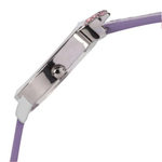 Zoop Daisy Duck Analogue Watch with Silver Dial & Purple Strap for Girls Kids 26055SL01