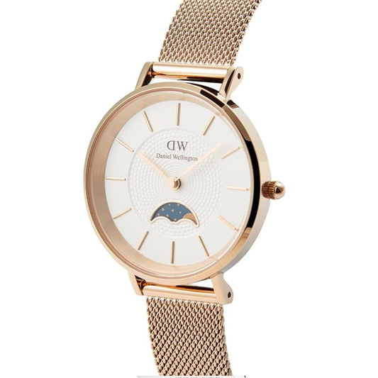 Daniel Wellington Petite White & Rose Gold Women's Watch DW00100773K
