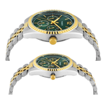 Timex Trendline Green Round Dial Analogue Couple's Watch - TW00PR347