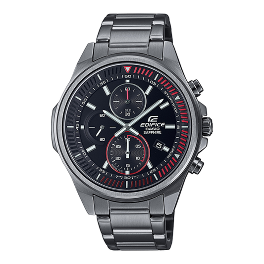 Casio Black Stainless Steel Strap Men's Watch EFR-S572DC-1AV | 10622595