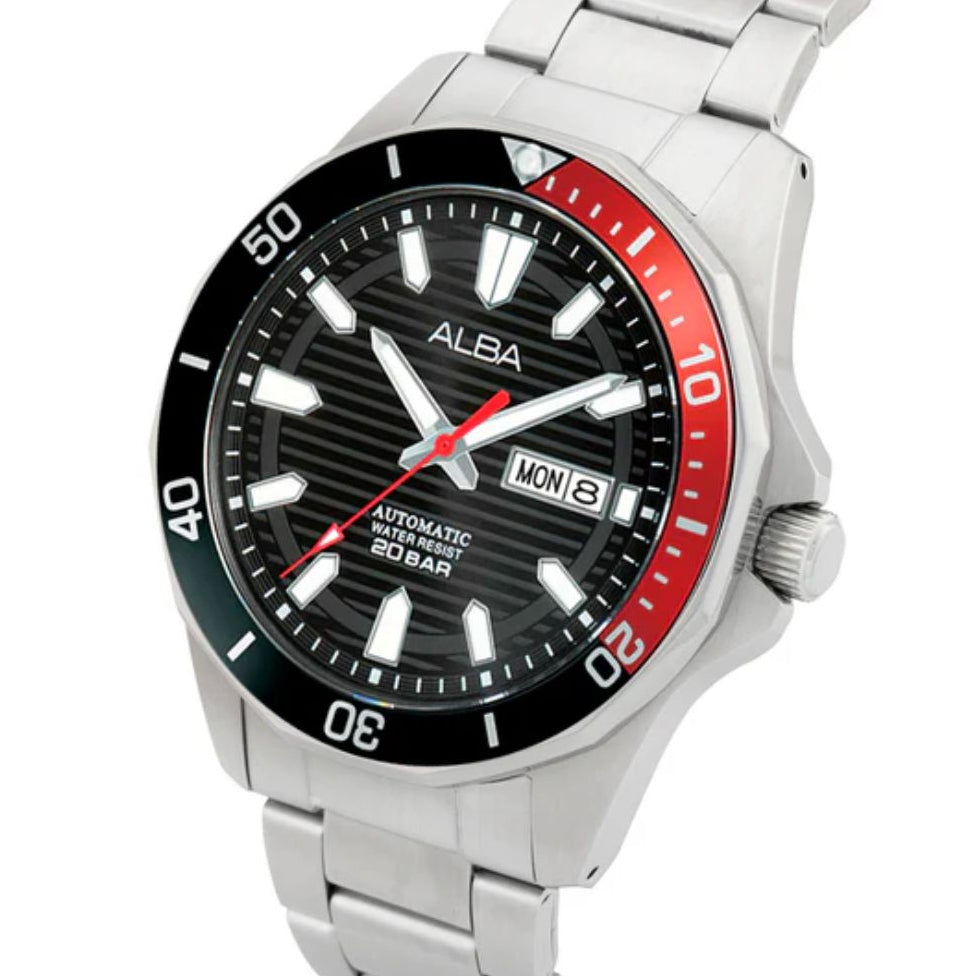 ALBA Automatic Noir Black Dial Men's Watch AL4457X1