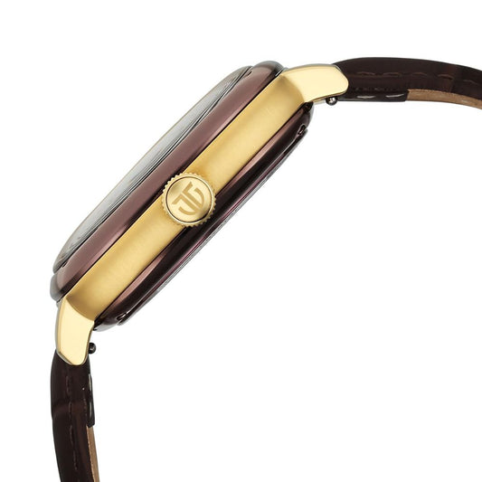 Titan Vintage Concealed Brown Men's Watch 90225KL03