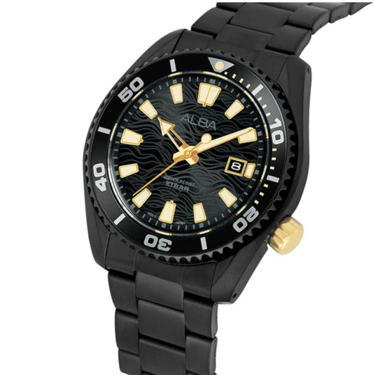ALBA Surf Black Men's Watch AS9R63X1