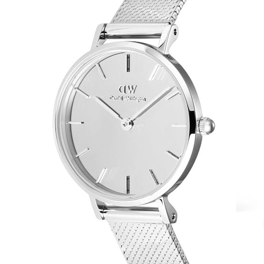 Daniel Wellington Petite Mirror Silver Women's Watch DW00100796K Watch DW00100796K