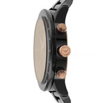 Emporio Armani Black Dial Men's Chronograph Ceramic Watch AR70002