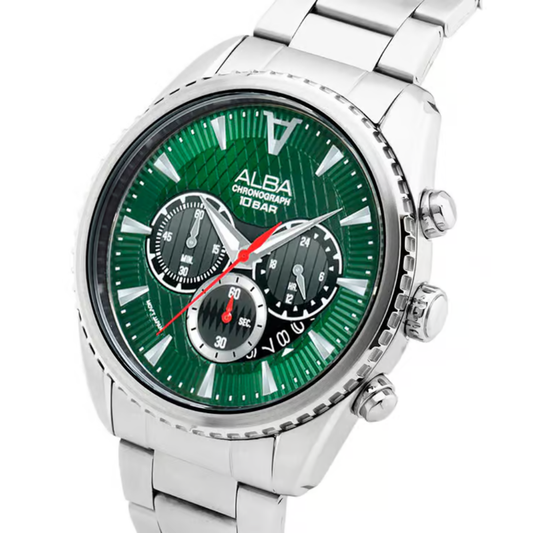 ALBA Green Dial Men's Watch AT3J13X1