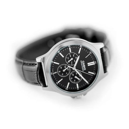 Casio Enticer Analog Black Dial Men’s Watch – MTP-V300L-1AUDF (A1176)