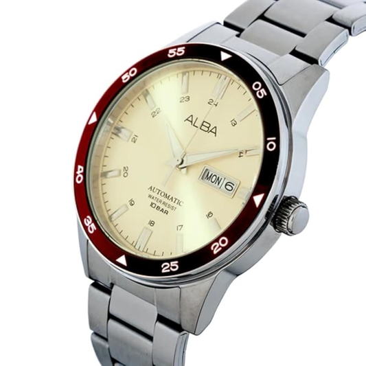 ALBA Cream Dial Unisex Watch AL4597X1