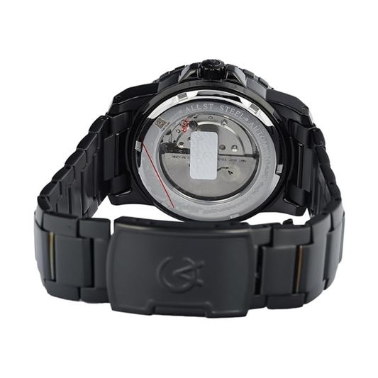 Alexandre Christie Automatic Black Men's Watch 6141MABIPBA