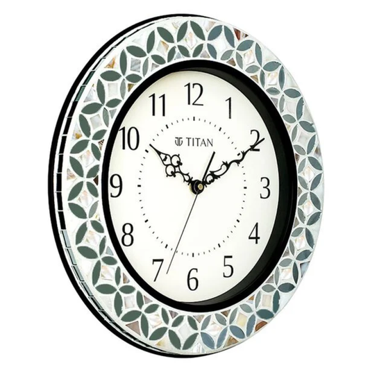 Titan Mosaic Moments White Dial Wall Clock W0110MA01