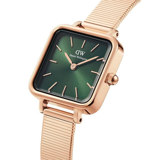 Daniel Wellington Quadro Green Dial Women's Watch DW00100519