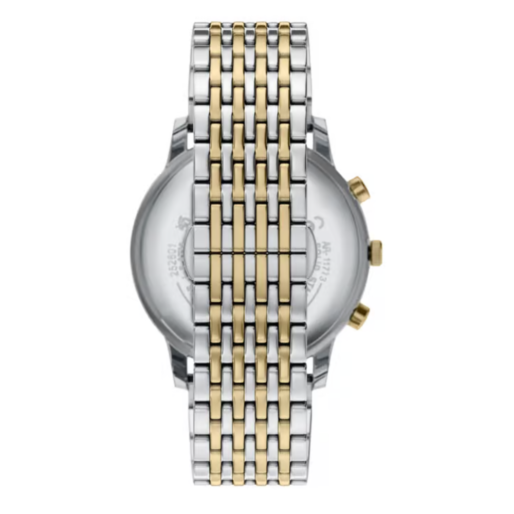 Emporio Armani Men's Grey Dial Chronograph Stainless Steel Watch AR11773