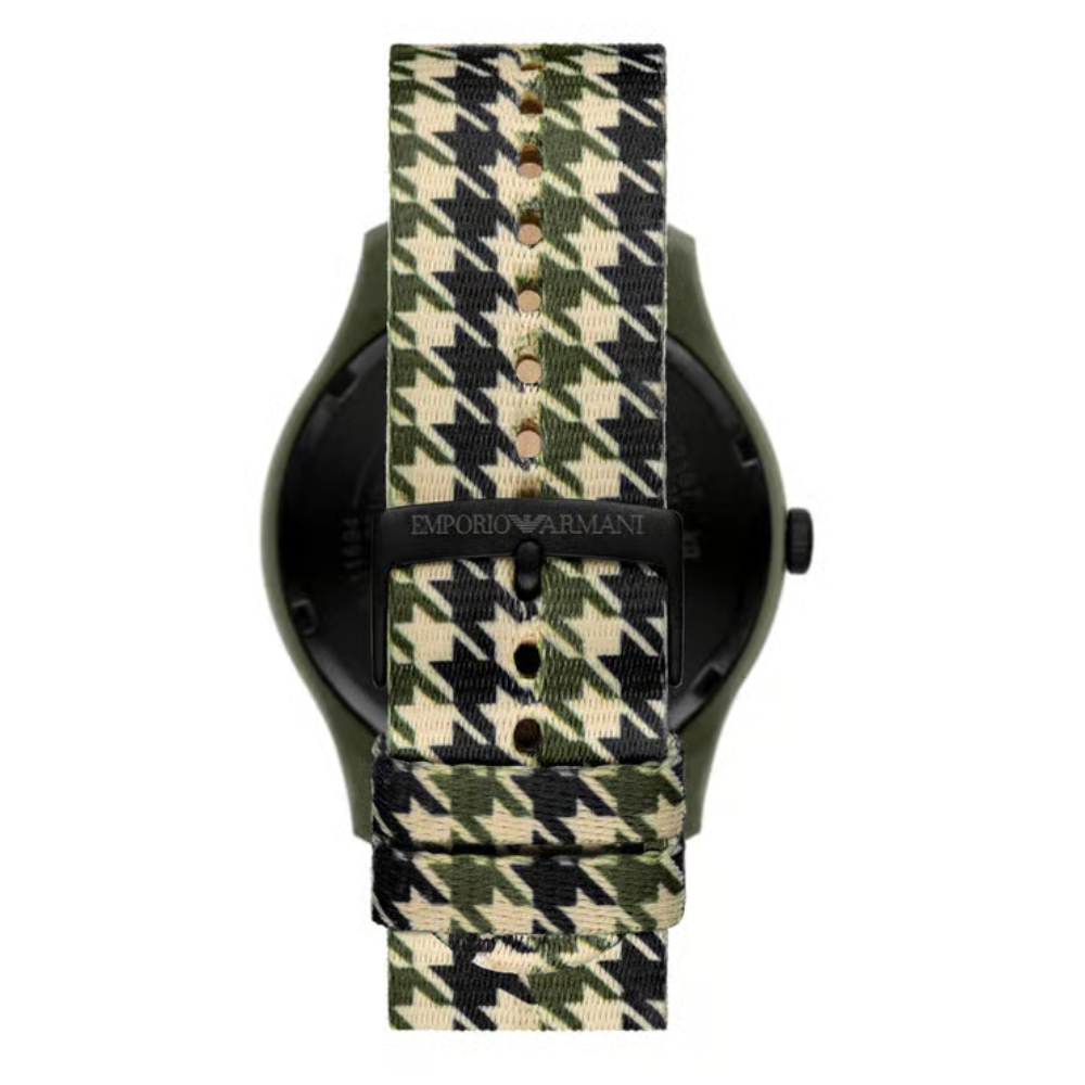 Emporio Armani Green Dial Men's Analog Plastic Watch AR11694