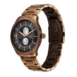 Titan Stellar Brown Men's Watch 10050QM01