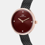 Daniel Wellington Burgundy Dial Women's Analog Watch DW0DL2702