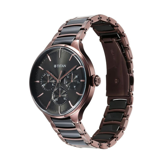 Titan Ceramic Fusion Black Men's Watch 90148KD05