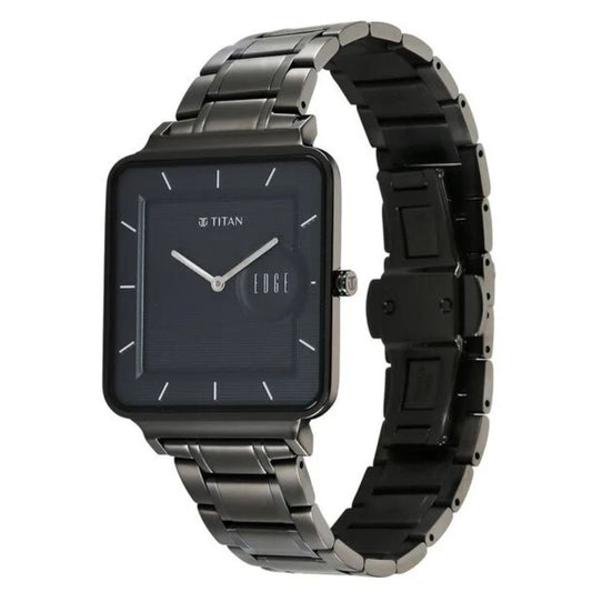 Titan Edge Quad Grey Men's Watch 10017QM01