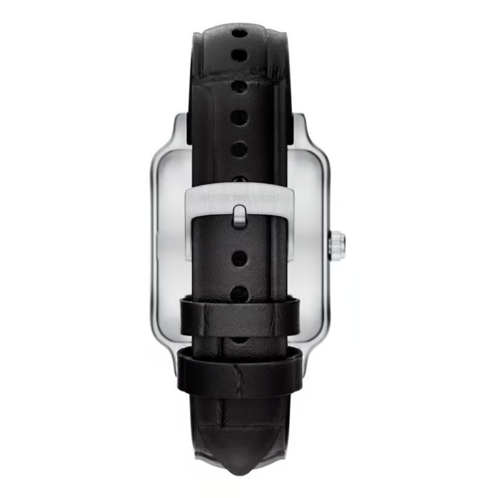 Emporio Armani Beige Dial Men's Analog Leather Watch AR11756