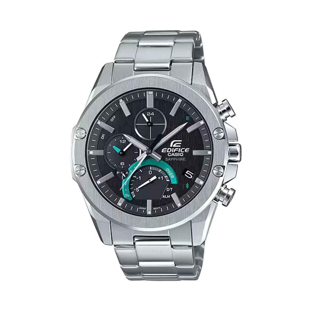 Casio Silver Stainless Steel Men's Watch Strap for EQB-1000D-1A, EQB-1000XD-1A | 10596173