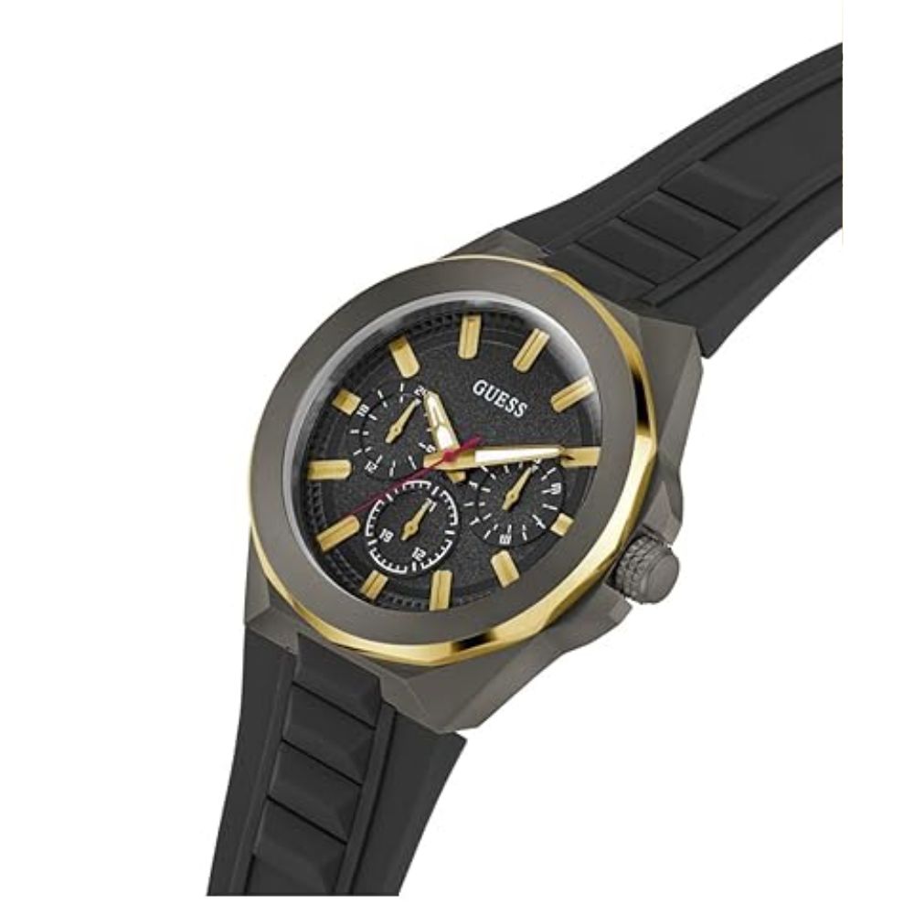 GUESS Dashboard Black Men Watch GW0799G1