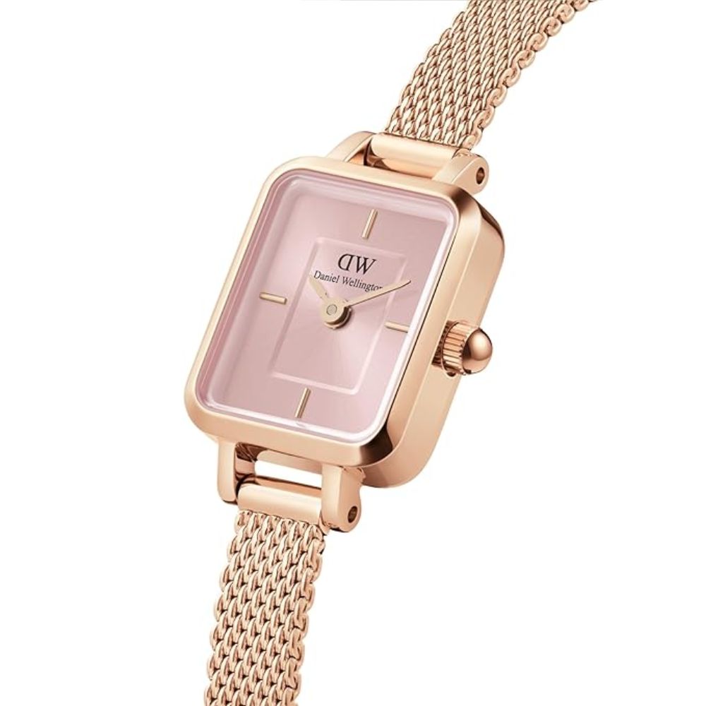 Daniel Wellington Quadro Rose Gold Women's Watch DW00100650K