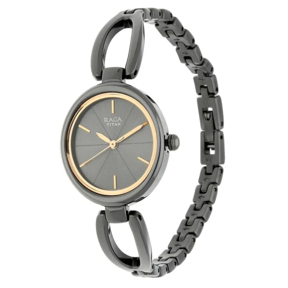 Titan Raga Viva Anthracite Women's Watch 2579QM01