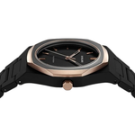 D1 Milano Polycarbon Black Dial Unisex Watch PCBJ35