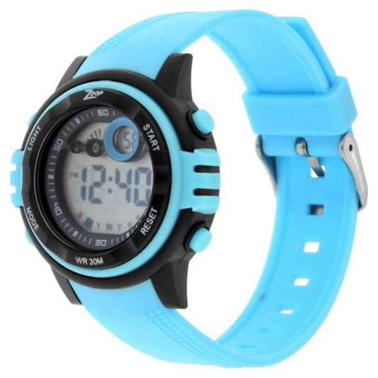 Zoop Digital Watch Digital Dial Blue Strap Boys Kids NT26017PP03