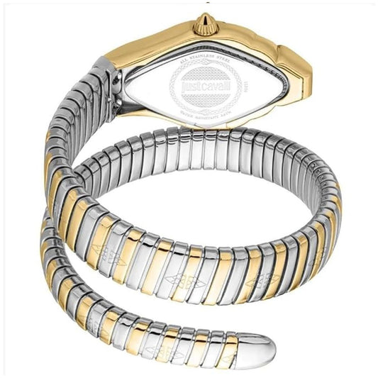Just Cavalli Ferocious Two Tone Silver & Rose Gold Women's Watch JC1L306M0065
