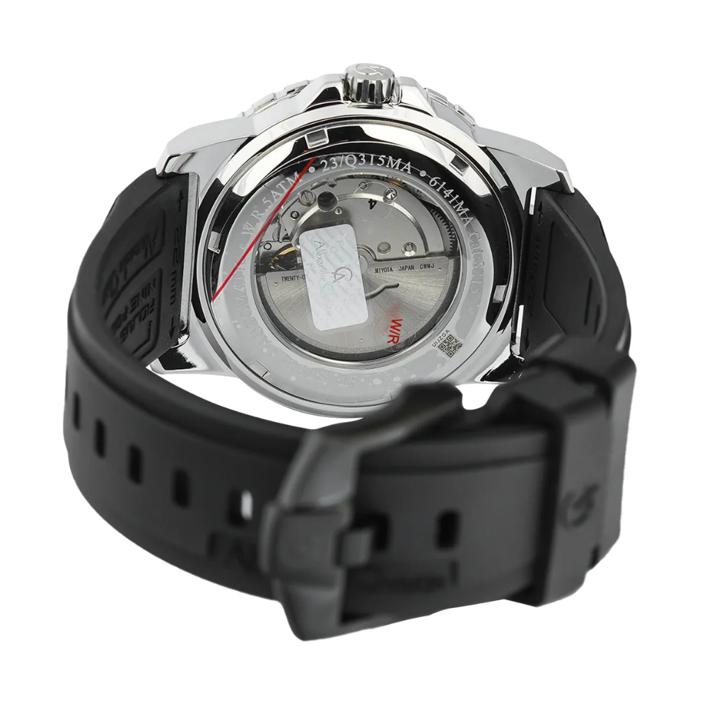 Alexandre Christie Classic Black Men's Watch 6141MARSSBARG