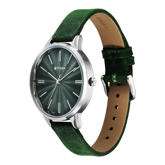 Titan Neo Green Women's Watch 2648SL11