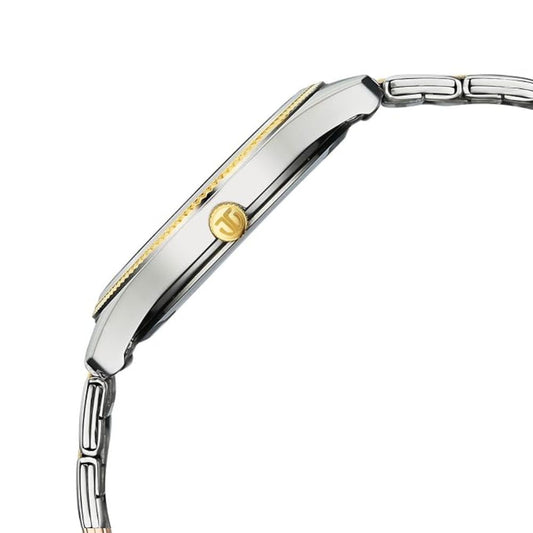 Titan Regalia Allure Classic Day-Date Quartz Analog Stainless Steel Strap Men's Watch 10047BM02
