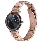 Sonata Poze Black Dial Women's Watch SP80099KM03