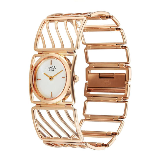 Titan Raga Ethereal White Women's Watch 2769WM01