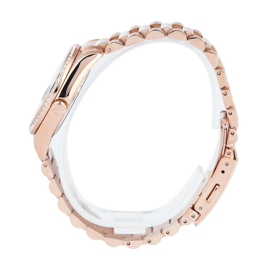 ALEXANDRE CHRISTIE Classic Rose Gold Women's Watch 5012LDBRGRGLN