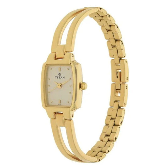 Titan Champagne Women's Watch 2131YM04